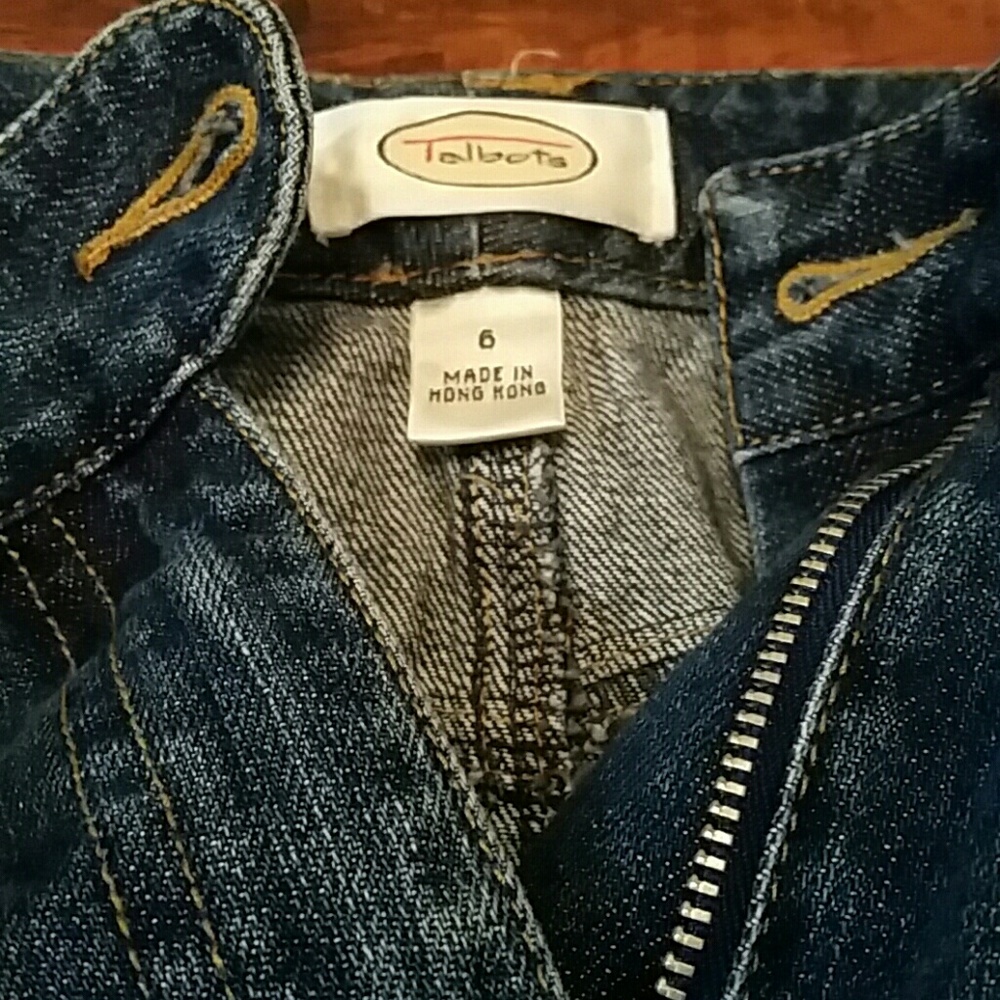 Talbots Jean Skirt - Picture 4 of 6